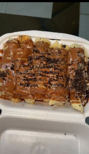 Crêpes nutella Oreo