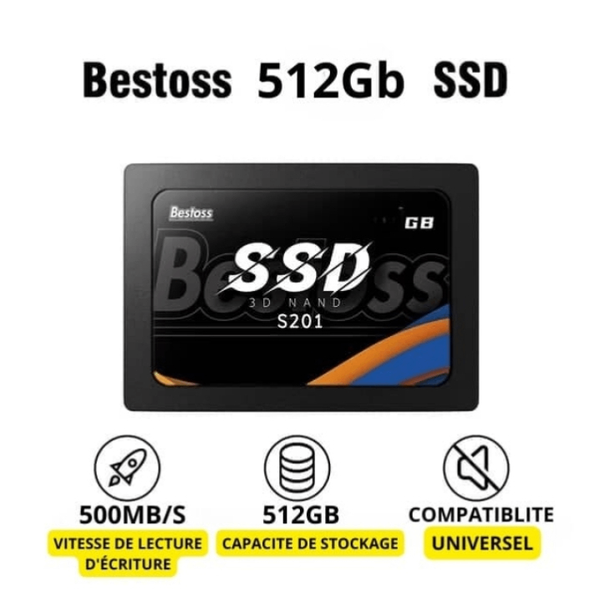 Bestoss SSD 512GB Performant