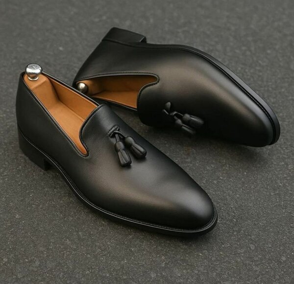 Mocassins en cuir élégants