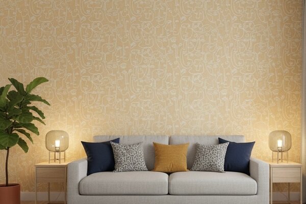 Papier peint moderne abstrait