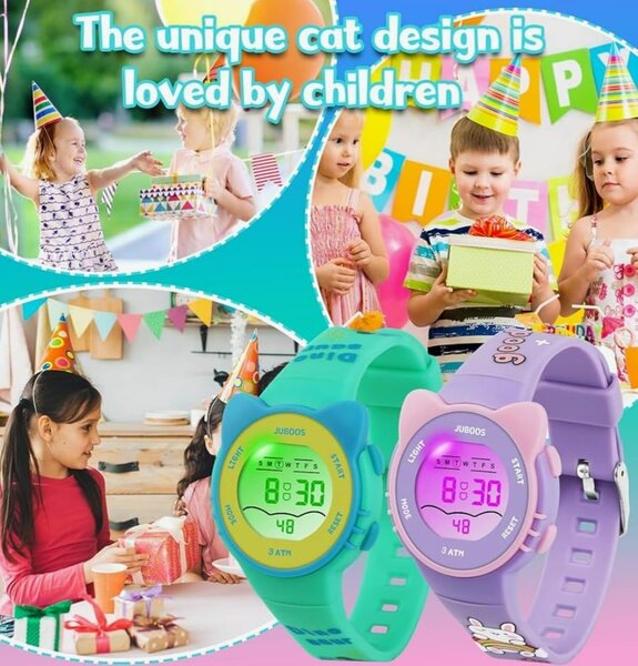 Montre Enfant Étanche Chat