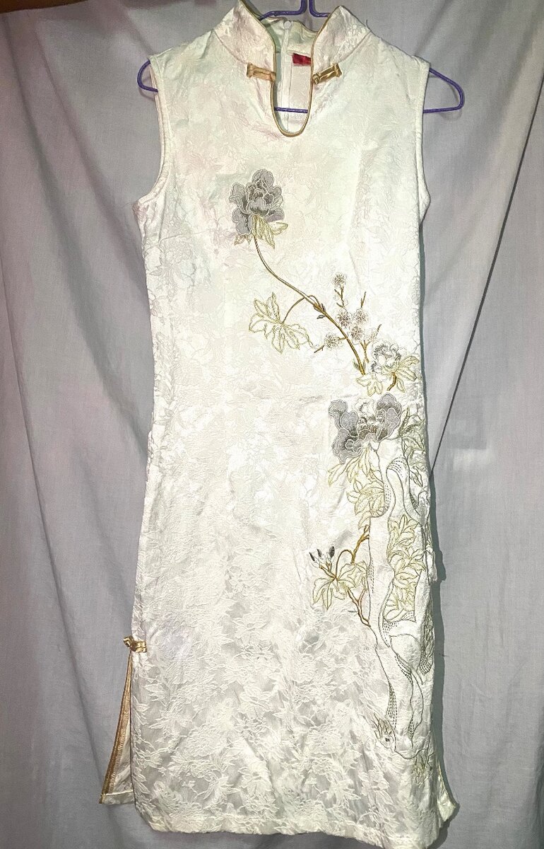 Robe Qipao élégante brodée