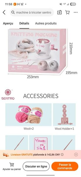 Machine à Tricoter Sentro