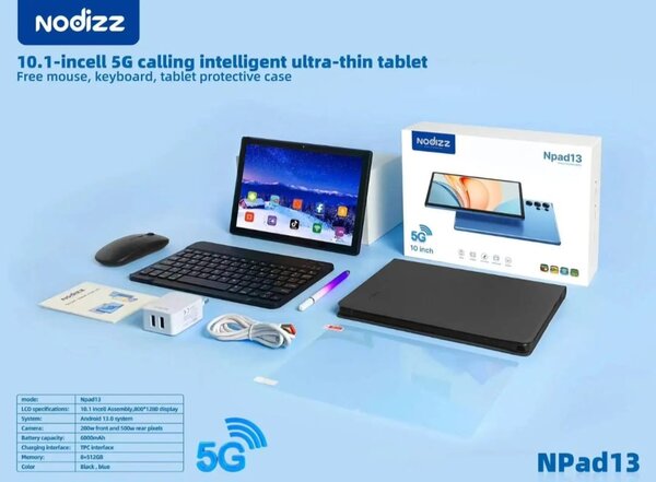 Tablette Nodizz Npad13 5G 10.1"