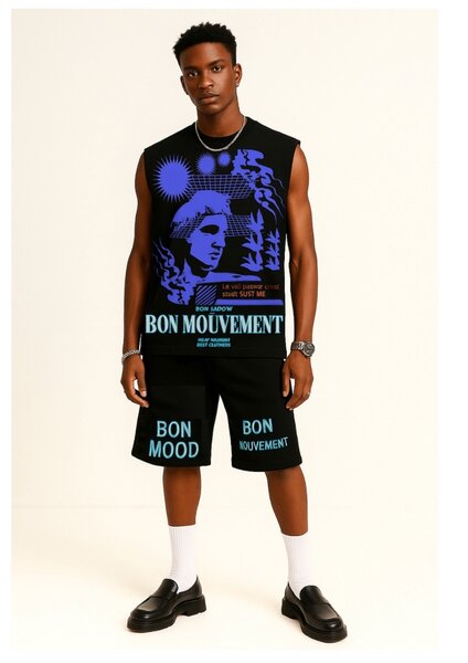 Ensemble T-shirt et Short Sportif Homme