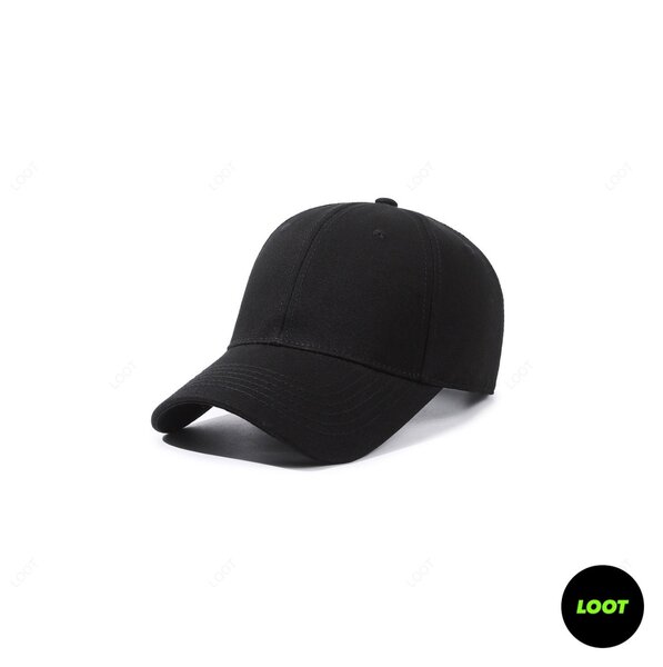 Базовая черная кепка