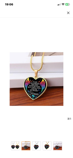 Collier Médaillon Coeur Souvenir
