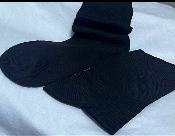 Chaussettes noires confortables