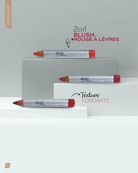 2-in-1 Blush & Lipstick