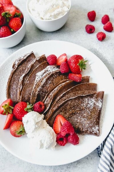 Crêpes au chocolat