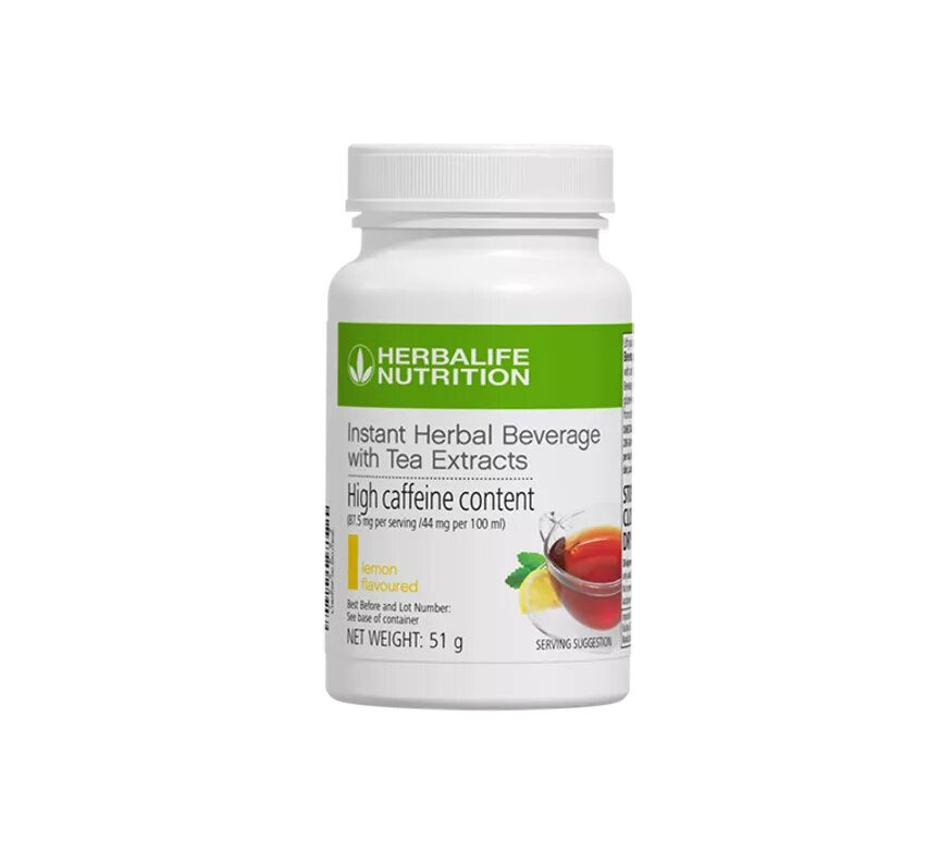 Instant Herbal Beverage with Tea Extracts (Lemon)