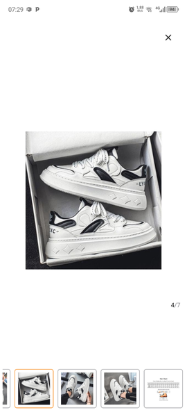 Baskets blanches tendance unisexes