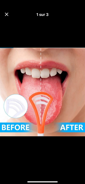 Nettoyant de langue efficace