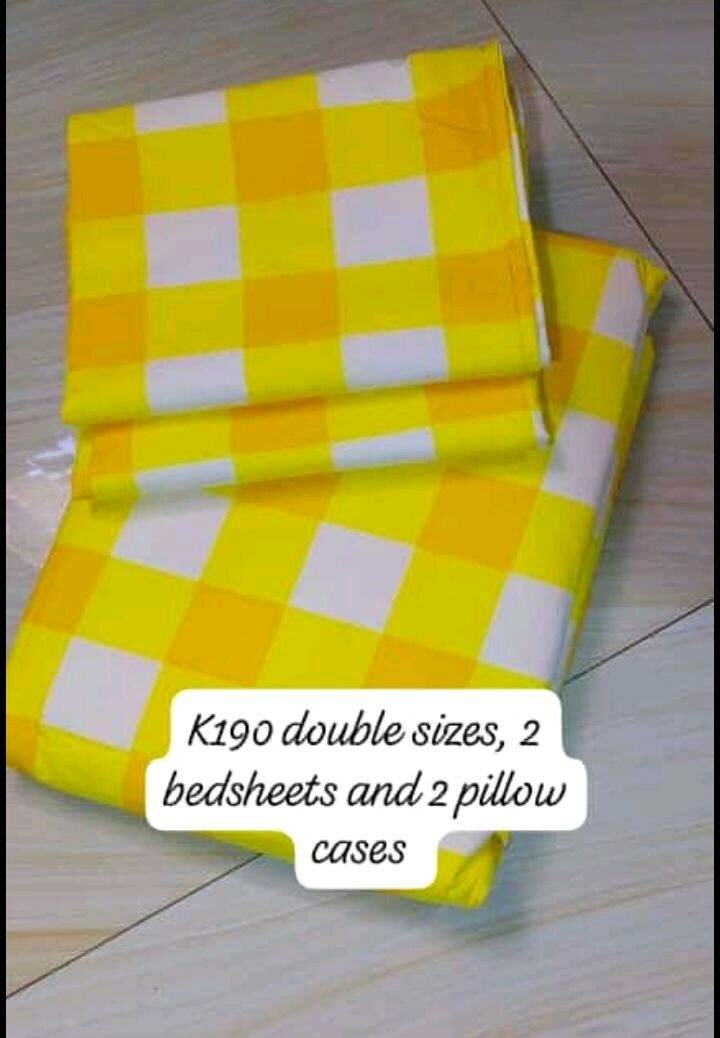 Bed linen set (2 sheets and 2 pillowcases)