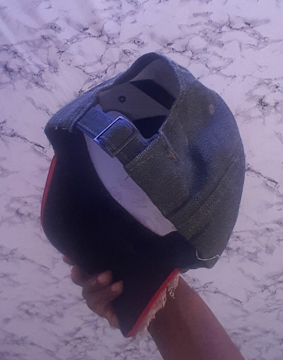 Casquette en denim stylée