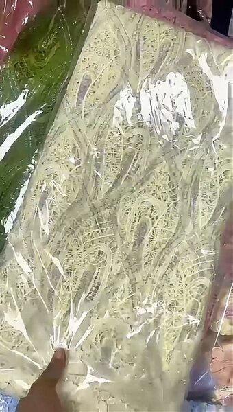 Tissu dentelle élégante