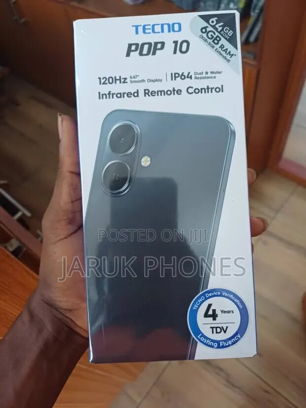 Tecno Pop 10 64GB Smartphone