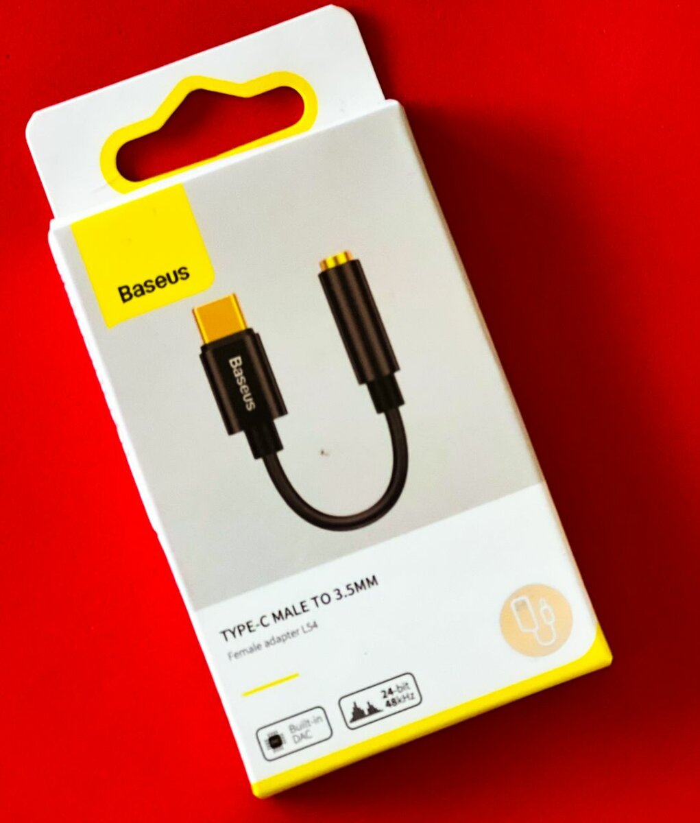 Baseus Type-C Male to 3.5mm Female Adapter L54