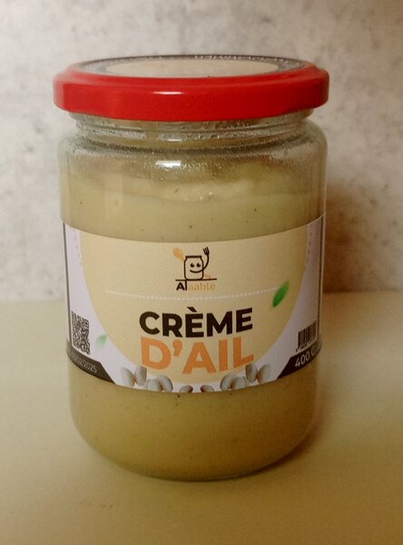 Crème d'ail 400g