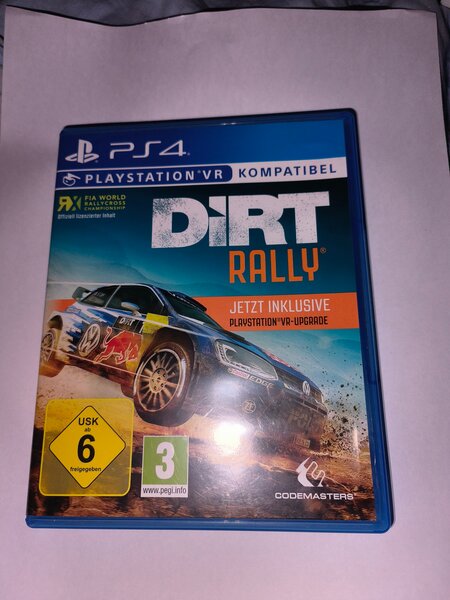 DiRT Rally PS4 cd ps5 et ps4