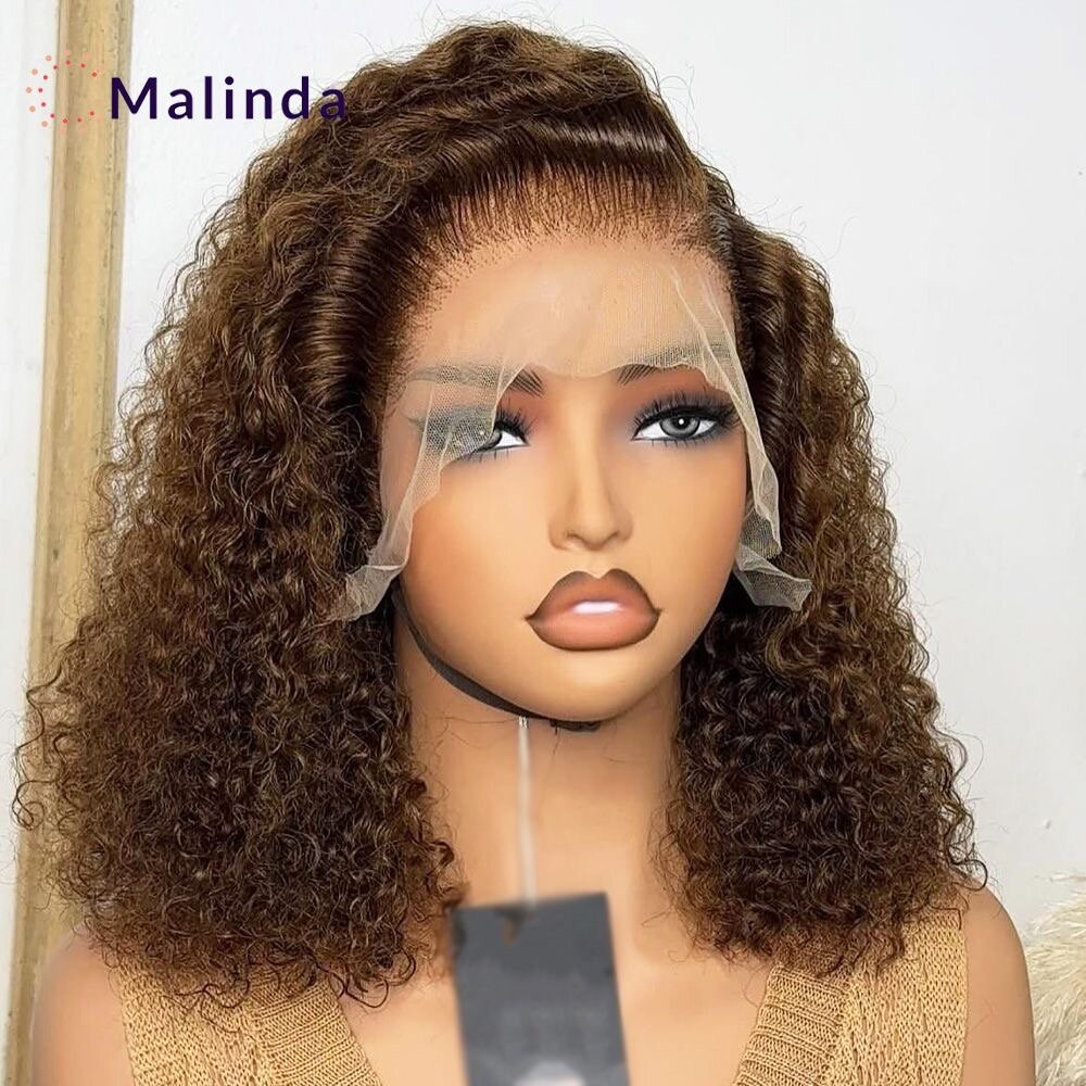 Perruque à Dentelle Bouclée