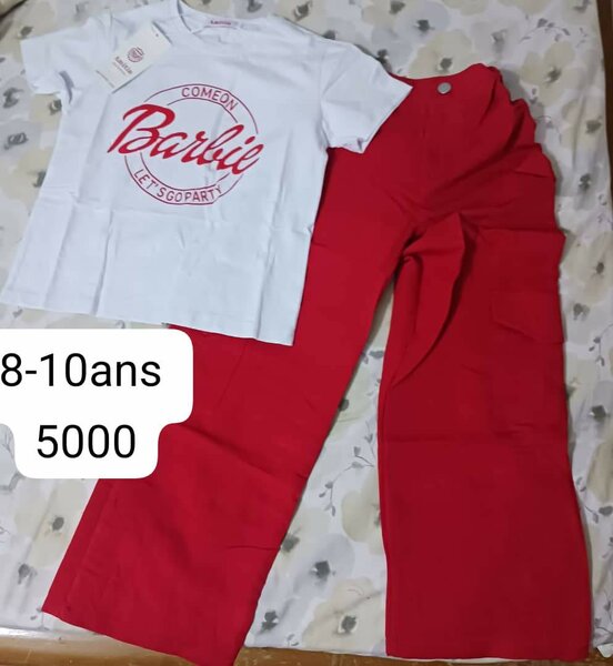 Ensemble Fille T-shirt et Pantalon