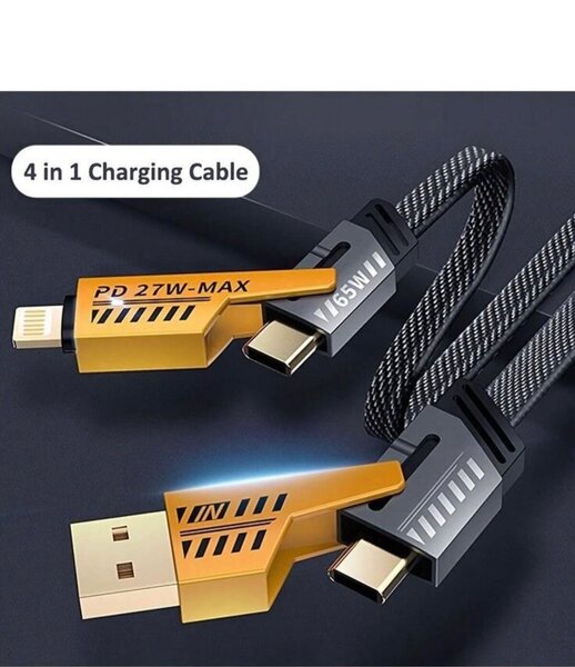 Câble de Chargement 4-en-1