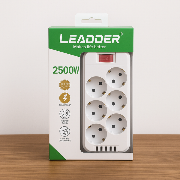 Prise Multiprise 2500W Leadder