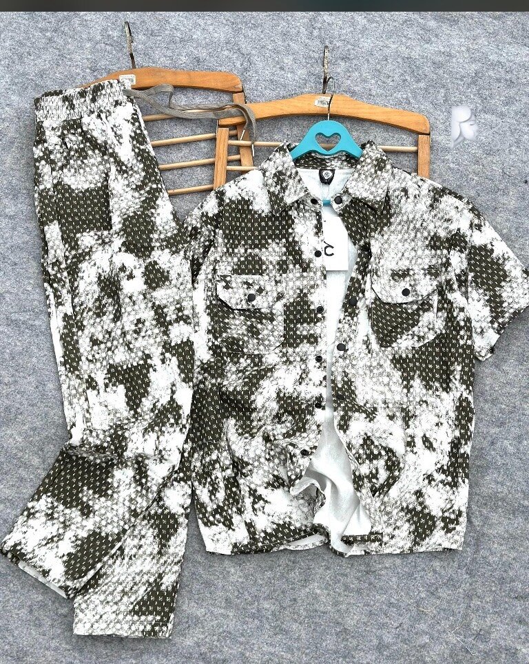Set chemise et pantalon imprimé