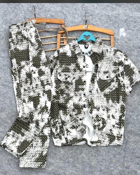 Set chemise et pantalon imprimé
