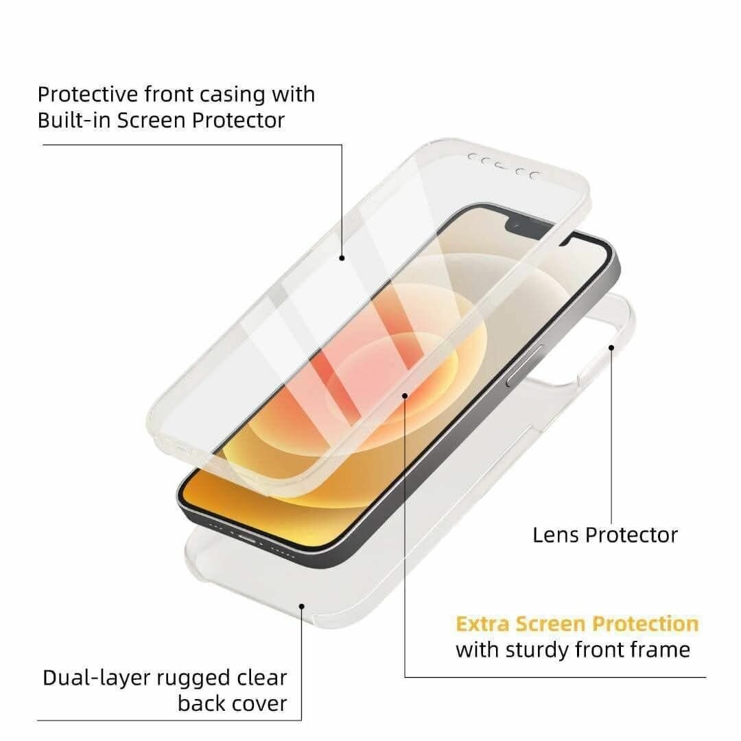 Coque anti-choc transparente