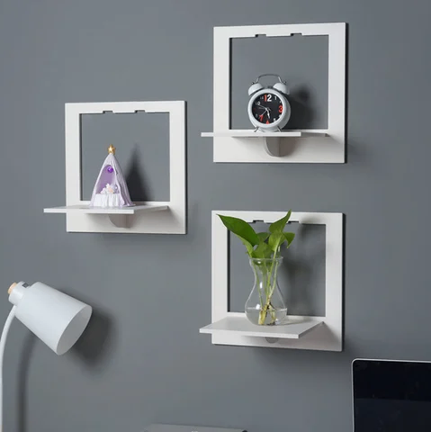 Lot 3 étagères décoratif