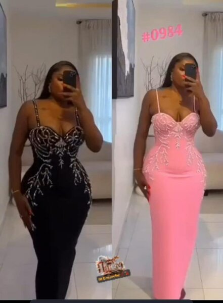 Robe élégante soirée longue