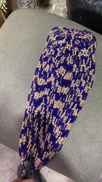 Collier de perles multicolores