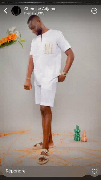 Ensemble Africain Homme Été