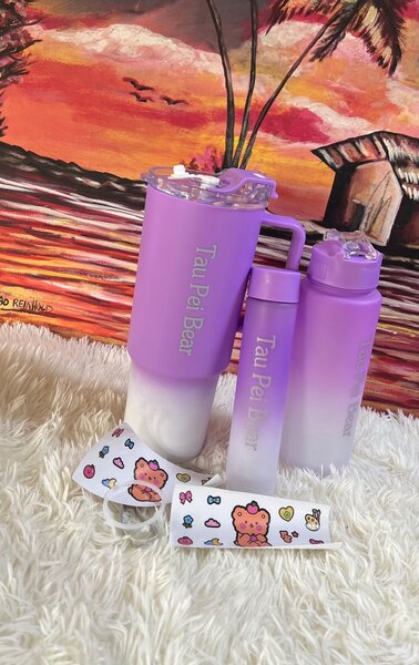 Set de Bouteilles Pastel