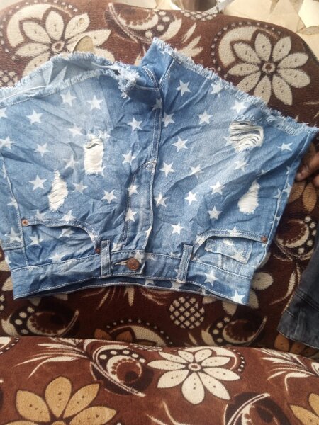 Shorts en jean décontracté