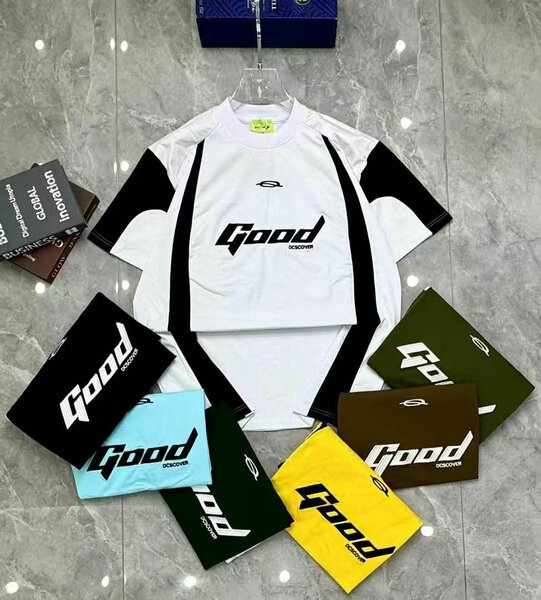 T-shirt décontracté multicolore