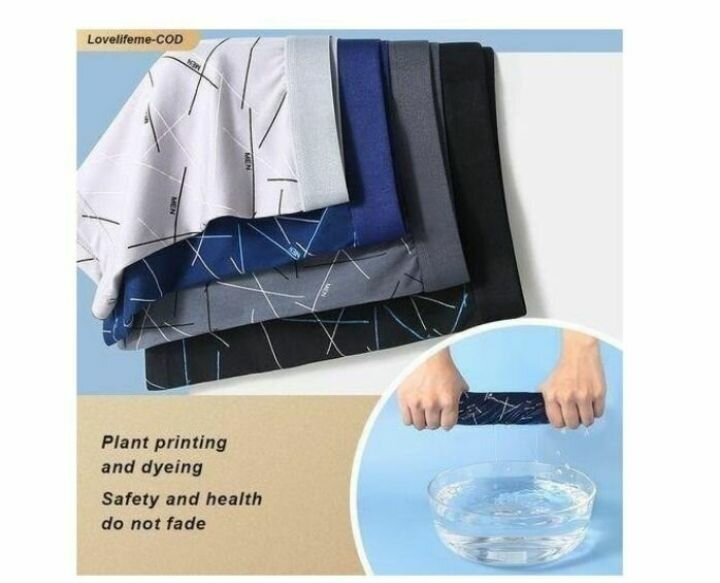 Boxer Hommes Confort Lot x4