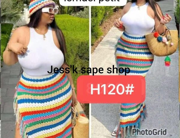 Jupe Longue Multicolore Bohème