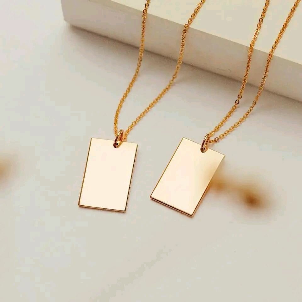 Collier personnalisé en acier inoxydable