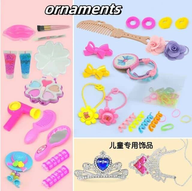 Tête de poupée pour filles, tête de poupée pour la coiffure