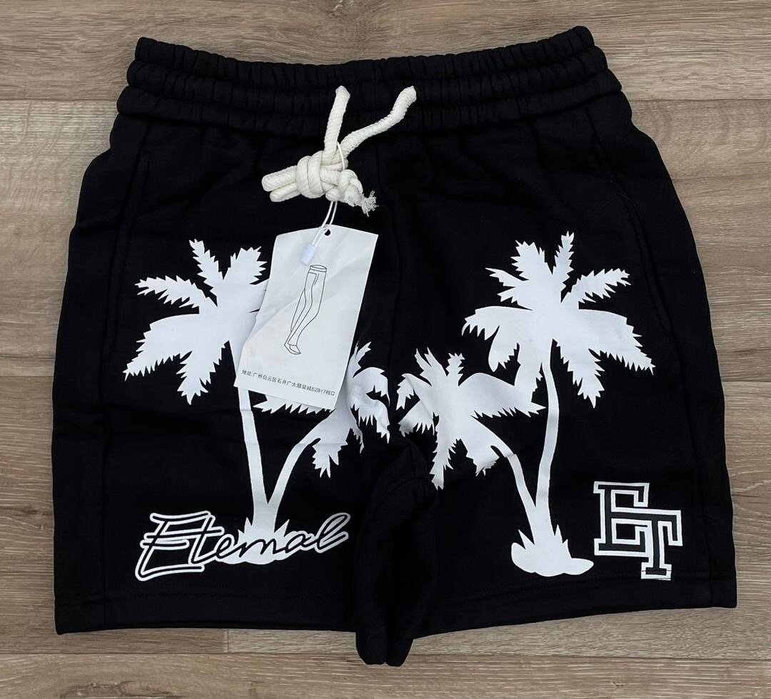 Shorts décontractés palmier