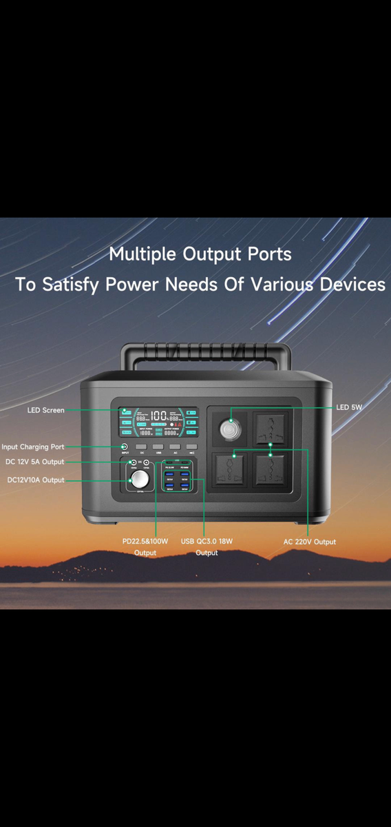 Portable power station