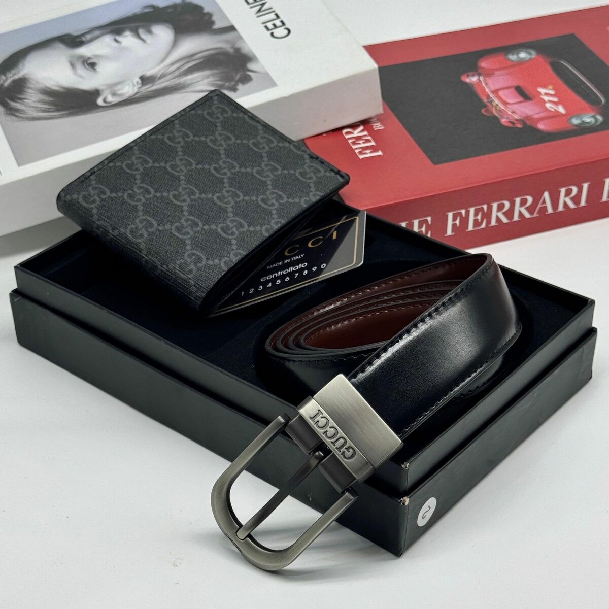 Belt and wallet combo