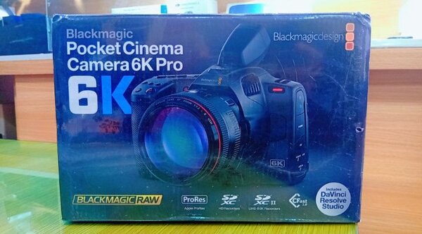 Blackmagic Pocket Cinema 6K Pro