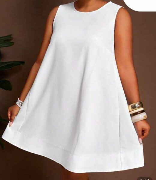 Robe d'été à épaules nues