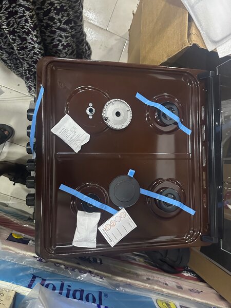 Cuisinière à gaz avec four électrique Millenium