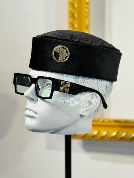 Chapeau velours et laines