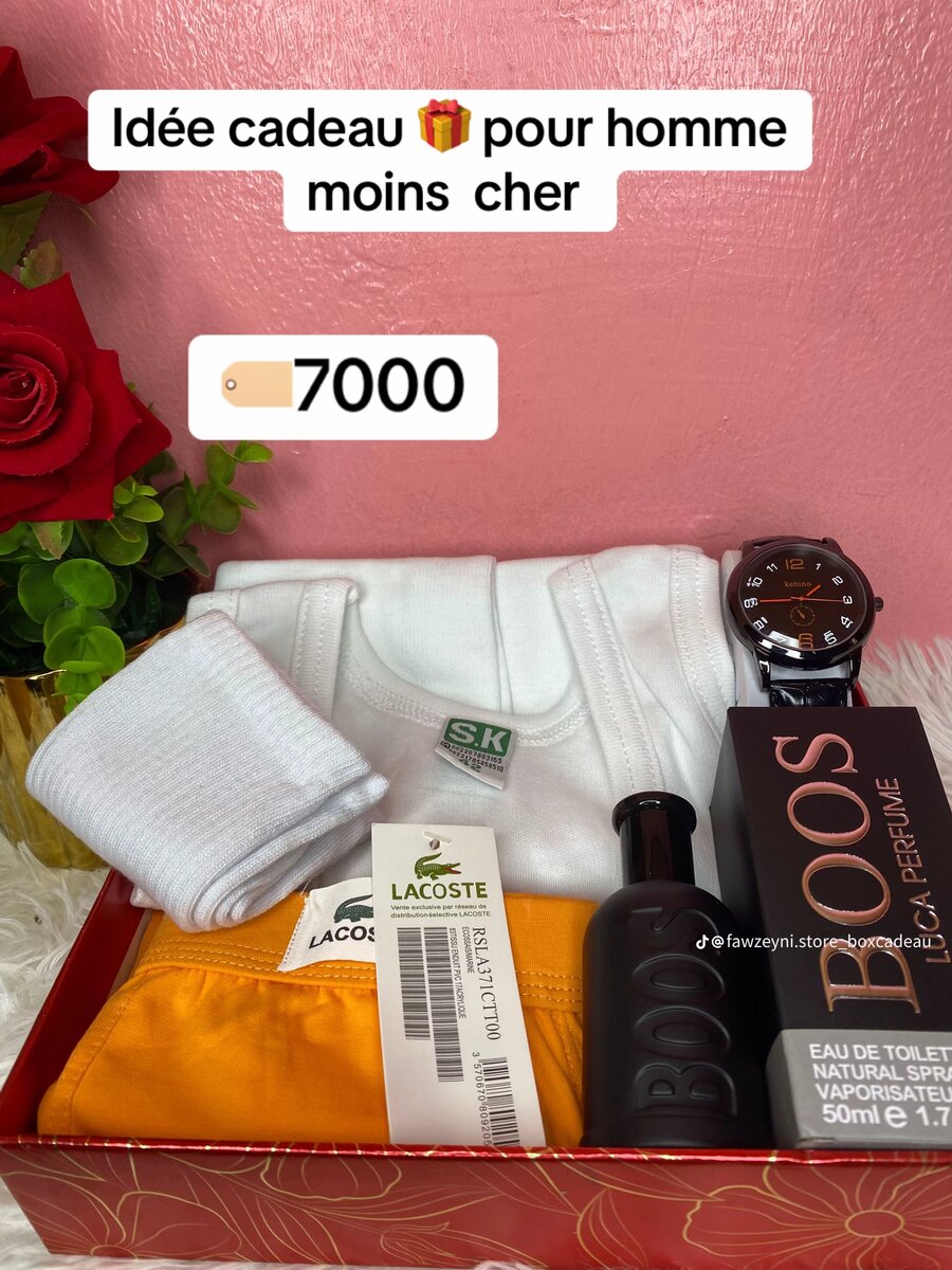 Coffret Homme idée de cadeau